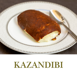 Kazandibi is a caramelized milk pudding with a creamy, rich texture and a unique lightly burnt flavor that delights the palate.